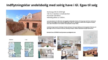 Indflytningsklar andelsbolig