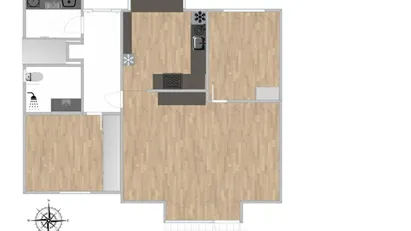 Lys Andelsbolig med nyt køkken - Tæt på både by og natur