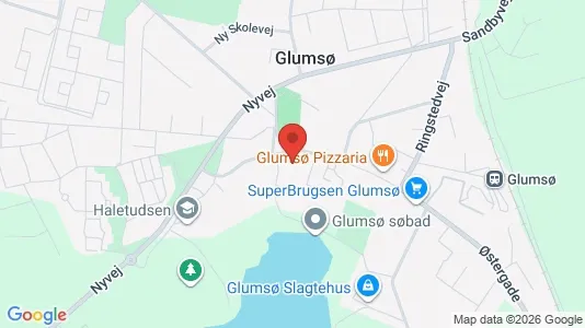 Andelsboliger til salg i Glumsø - Foto fra Google Street View