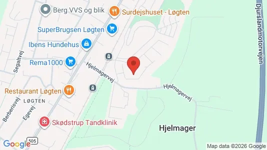Andelsboliger til salg i Skødstrup - Foto fra Google Street View