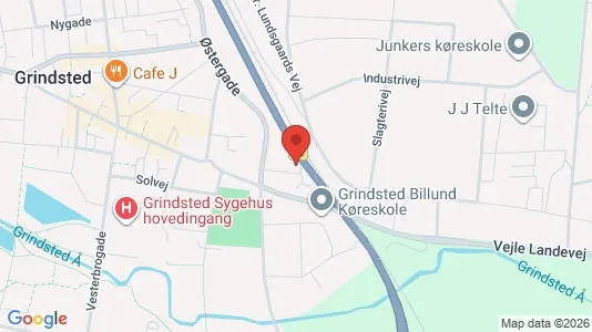 Andelsboliger til salg i Grindsted - Foto fra Google Street View