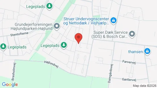 Andelsboliger til salg i Struer - Foto fra Google Street View