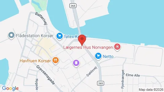 Andelsboliger til salg i Korsør - Foto fra Google Street View