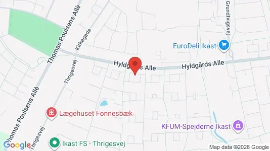Andelsboliger til salg i Ikast - Foto fra Google Street View