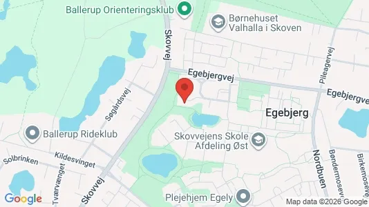 Andelsboliger til salg i Ballerup - kort over placeringen